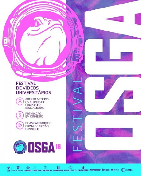 Inscrições abertas para o Festival Osga de Vídeos Universitários