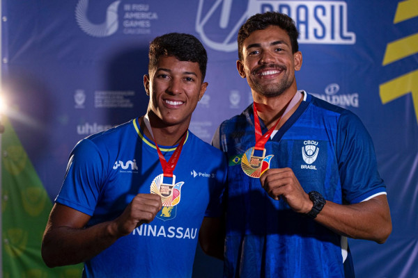 Atletas da UNINASSAU conquistam medalha de ouro no FISU AMERICAN GAMES 2024